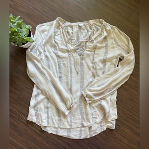 2 for $30 Gentle Fawn Long-sleeve Lightweight Blouse